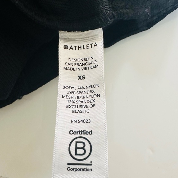 ATHLETA VENICE PINTUCK BLACK PANTS SIZE XS - Picture 16 of 16